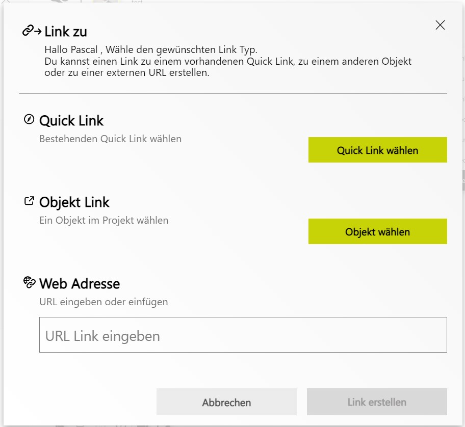 Links erstellen